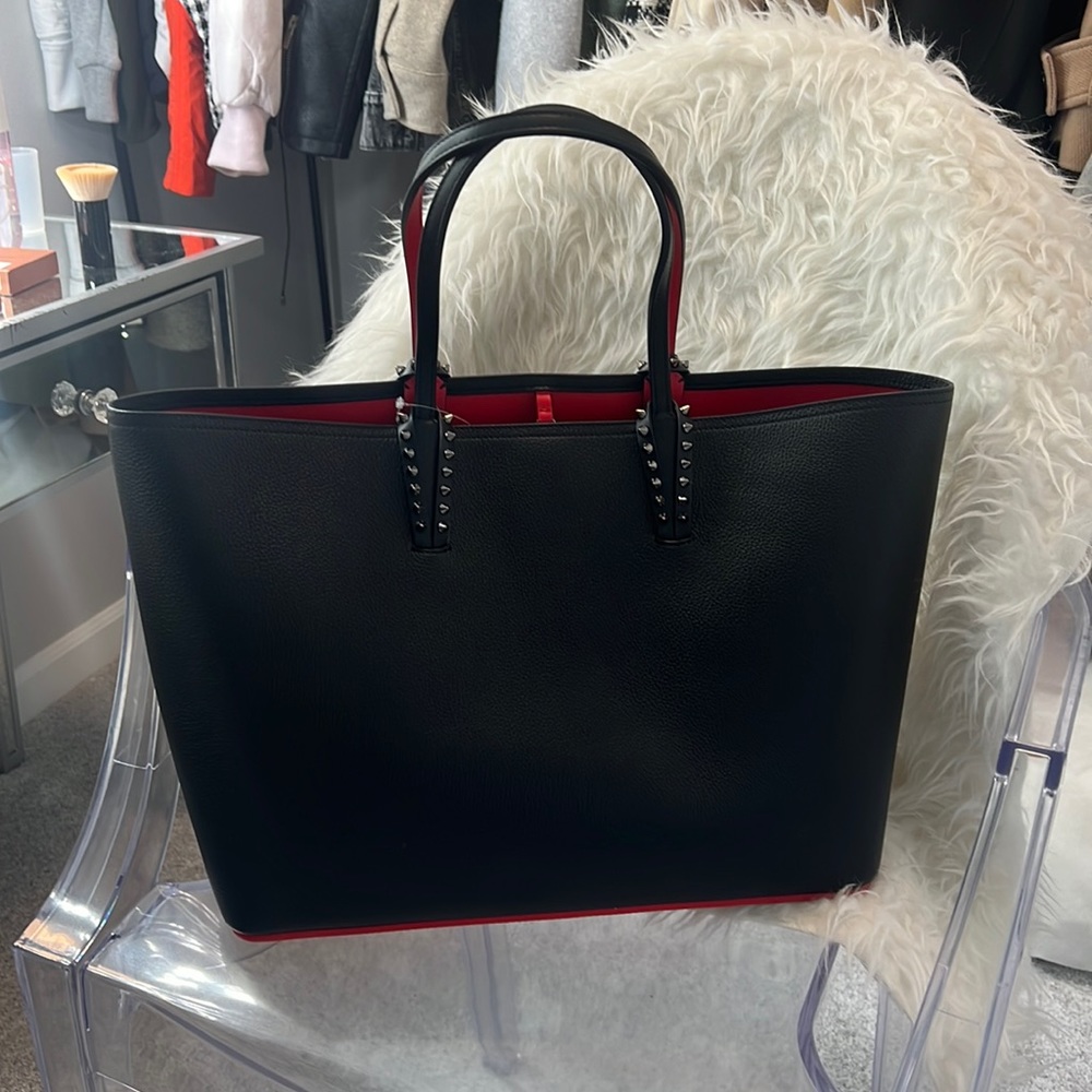 Christian Louboutin Cabata Calfskin Leather tote